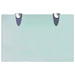 Rafturi suspendate, 2 buc., 30 x 20 cm, sticlă, 8 mm - WALTI WALTI