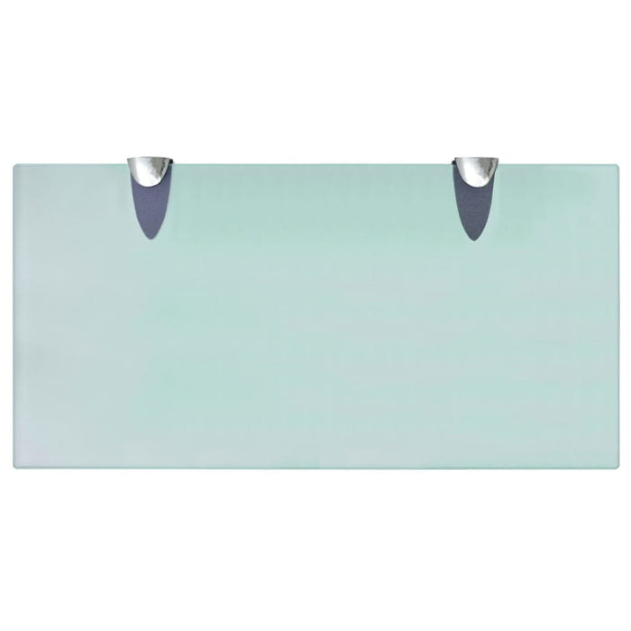 Rafturi suspendate, 2 buc., 40 x 20 cm, sticlă, 8 mm - WALTI WALTI