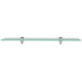 Rafturi suspendate, 2 buc., 60 x 20 cm, sticlă, 8 mm - WALTI WALTI
