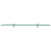 Rafturi suspendate, 2 buc., 70 x 20 cm, sticlă, 8 mm - WALTI WALTI