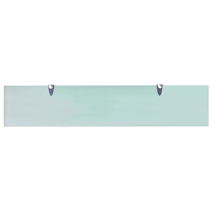 Rafturi suspendate, 2 buc., 100 x 20 cm, sticlă, 8 mm - WALTI WALTI