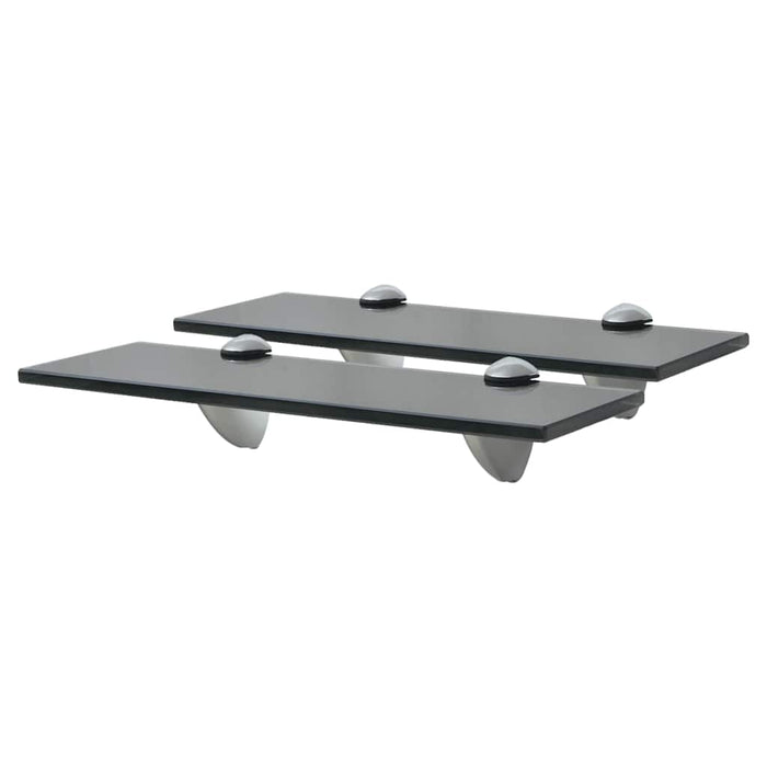 Rafturi suspendate, 2 buc., 30 x 20 cm, sticlă, 8 mm - WALTI WALTI