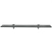 Rafturi suspendate, 2 buc., 60 x 20 cm, sticlă, 8 mm - WALTI WALTI
