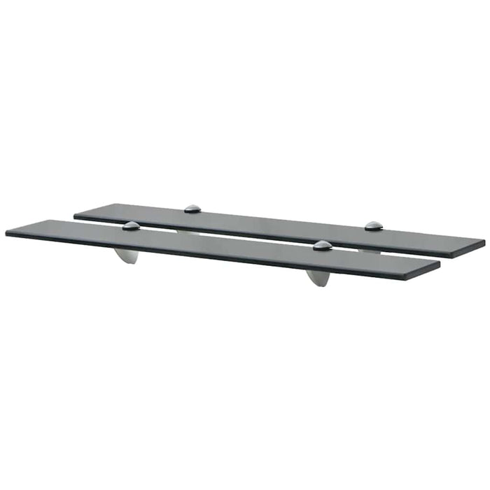 Rafturi suspendate, 2 buc., 70 x 20 cm, sticlă, 8 mm - WALTI WALTI