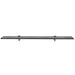 Rafturi suspendate, 2 buc., 70 x 20 cm, sticlă, 8 mm - WALTI WALTI