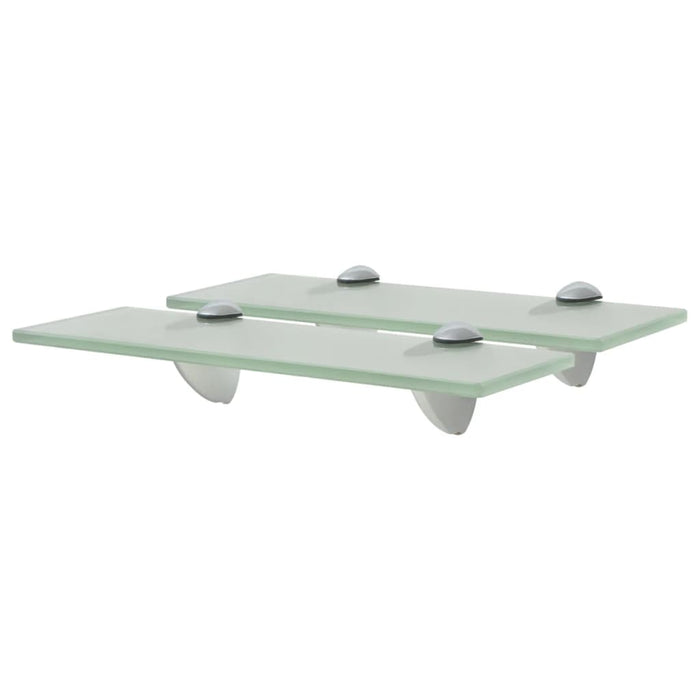 Rafturi suspendate, 2 buc., 30 x 20 cm, sticlă, 8 mm - WALTI WALTI