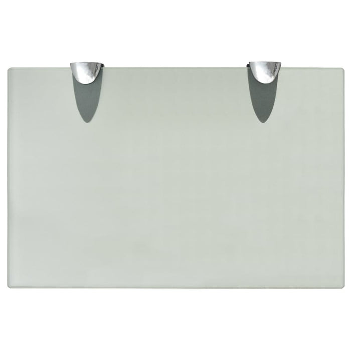 Rafturi suspendate, 2 buc., 30 x 20 cm, sticlă, 8 mm - WALTI WALTI