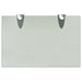 Rafturi suspendate, 2 buc., 30 x 20 cm, sticlă, 8 mm - WALTI WALTI