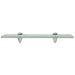 Rafturi suspendate, 2 buc., 40 x 20 cm, sticlă, 8 mm - WALTI WALTI