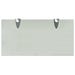 Rafturi suspendate, 2 buc., 40 x 20 cm, sticlă, 8 mm - WALTI WALTI