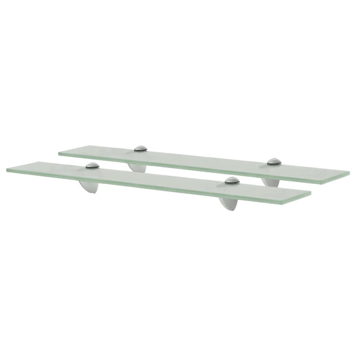 Rafturi suspendate, 2 buc., 60 x 20 cm, sticlă, 8 mm - WALTI WALTI