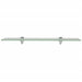 Rafturi suspendate, 2 buc., 60 x 20 cm, sticlă, 8 mm - WALTI WALTI