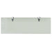 Rafturi suspendate, 2 buc., 60 x 20 cm, sticlă, 8 mm - WALTI WALTI