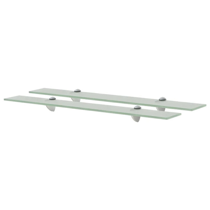 Rafturi suspendate, 2 buc., 70 x 20 cm, sticlă, 8 mm - WALTI WALTI