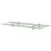 Rafturi suspendate, 2 buc., 70 x 20 cm, sticlă, 8 mm - WALTI WALTI