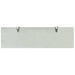 Rafturi suspendate, 2 buc., 70 x 20 cm, sticlă, 8 mm - WALTI WALTI
