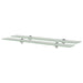 Rafturi suspendate, 2 buc., 80 x 20 cm, sticlă, 8 mm - WALTI WALTI