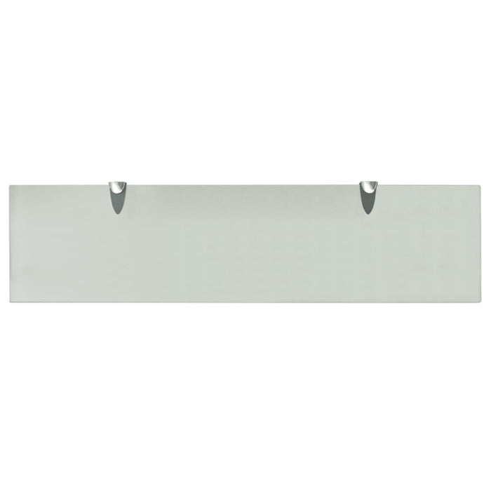 Rafturi suspendate, 2 buc., 80 x 20 cm, sticlă, 8 mm - WALTI WALTI