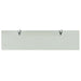 Rafturi suspendate, 2 buc., 80 x 20 cm, sticlă, 8 mm - WALTI WALTI