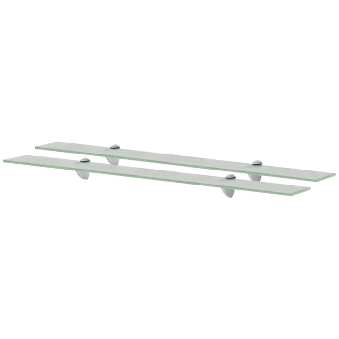 Rafturi suspendate, 2 buc., 90 x 20 cm, sticlă, 8 mm - WALTI WALTI