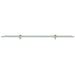 Rafturi suspendate, 2 buc., 90 x 20 cm, sticlă, 8 mm - WALTI WALTI