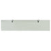 Rafturi suspendate, 2 buc., 90 x 20 cm, sticlă, 8 mm - WALTI WALTI
