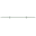 Rafturi suspendate, 2 buc., 100 x 20 cm, sticlă, 8 mm - WALTI WALTI