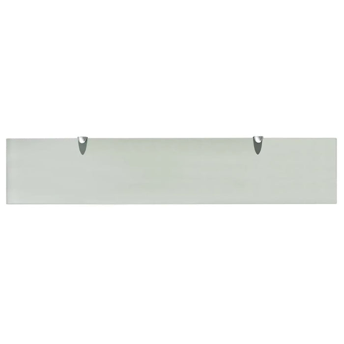Rafturi suspendate, 2 buc., 100 x 20 cm, sticlă, 8 mm - WALTI WALTI