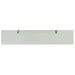 Rafturi suspendate, 2 buc., 100 x 20 cm, sticlă, 8 mm - WALTI WALTI