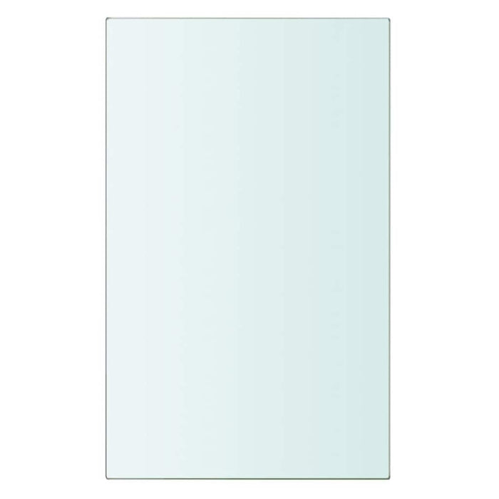 Rafturi, 2 buc., 20 x 12 cm, panouri sticlă transparentă - WALTI WALTI