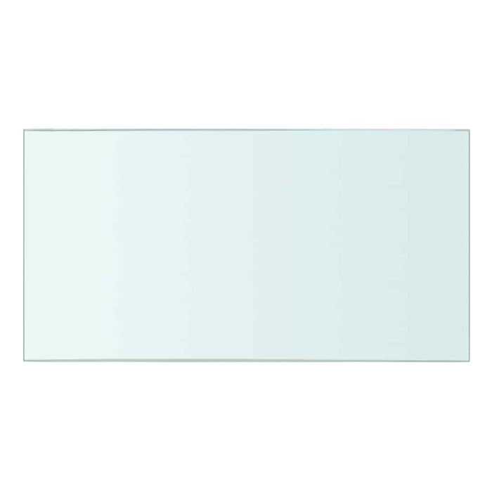 Rafturi, 2 buc., 30 x 12 cm, panouri sticlă transparentă - WALTI WALTI