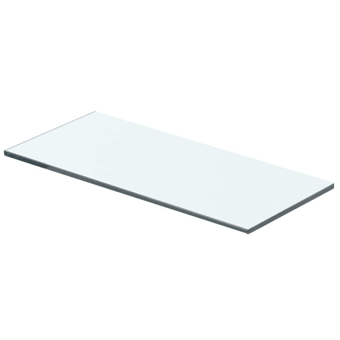 Rafturi, 2 buc., 40 x 12 cm, panouri sticlă transparentă - WALTI WALTI