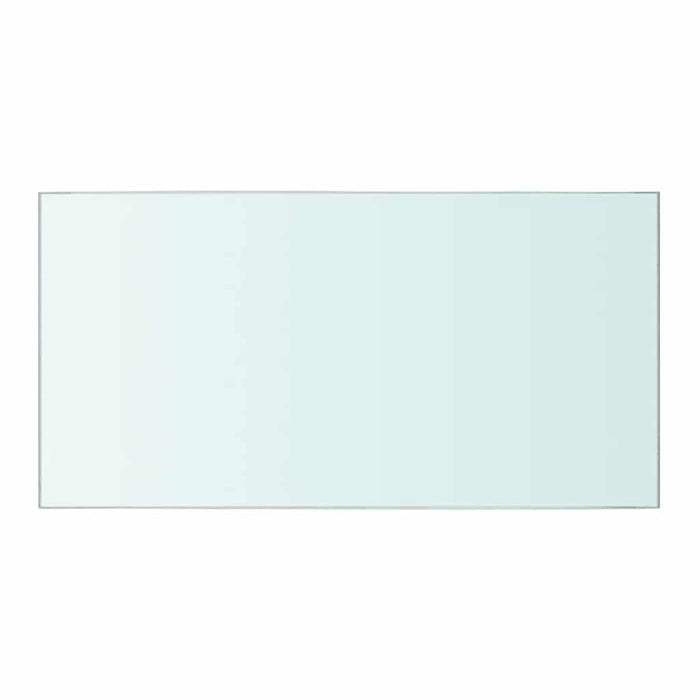 Rafturi, 2 buc., 40 x 20 cm, panouri sticlă transparentă - WALTI WALTI