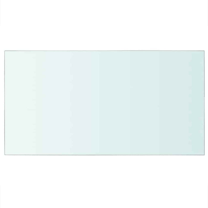 Rafturi, 2 buc., 40 x 25 cm, panouri sticlă transparentă - WALTI WALTI
