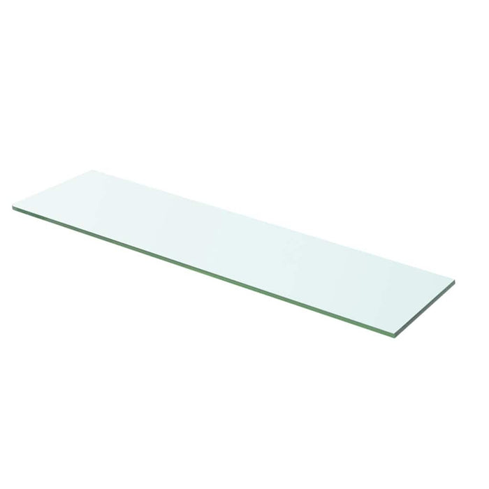 Rafturi, 2 buc., 60 x 12 cm, panouri sticlă transparentă - WALTI WALTI