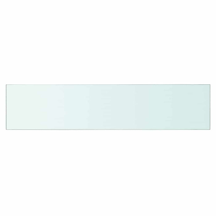 Rafturi, 2 buc., 60 x 12 cm, panouri sticlă transparentă - WALTI WALTI