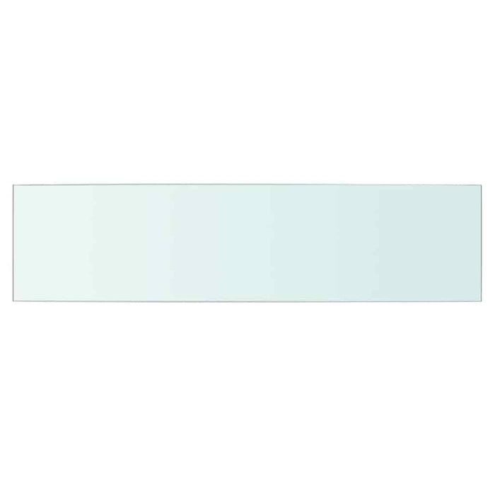 Rafturi, 2 buc., 60 x 15 cm, panouri sticlă transparentă - WALTI WALTI