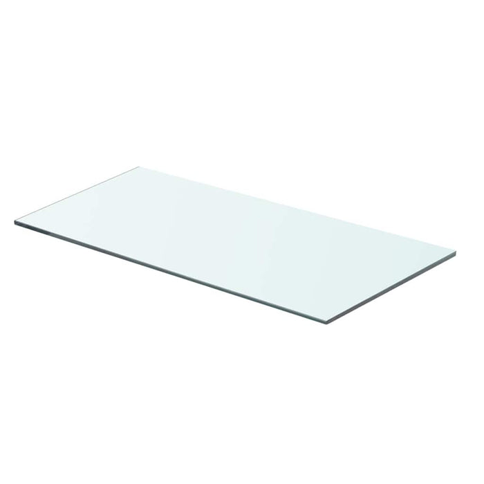 Rafturi, 2 buc., 60 x 25 cm, panouri sticlă transparentă - WALTI WALTI