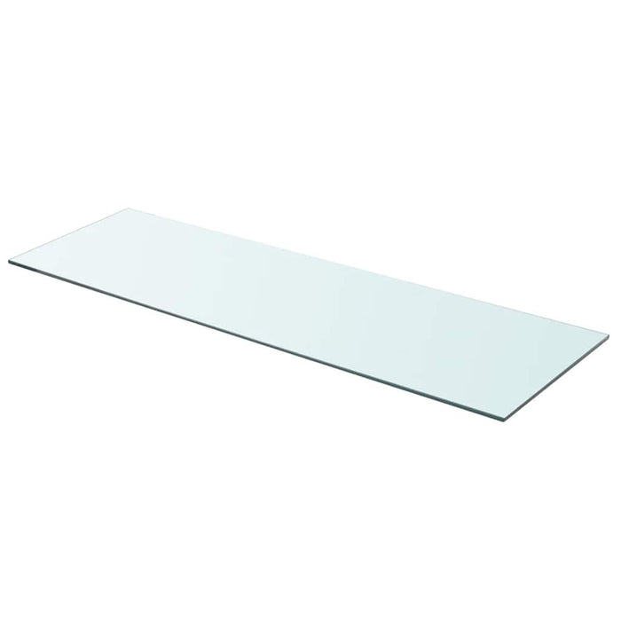 Rafturi, 2 buc., 90 x 30 cm, panouri sticlă transparentă - WALTI WALTI