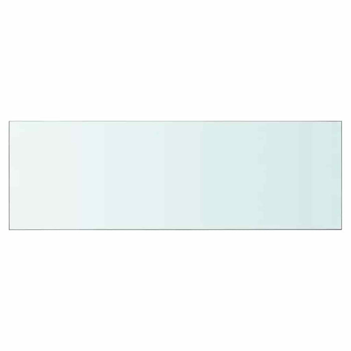 Rafturi, 2 buc., 90 x 30 cm, panouri sticlă transparentă - WALTI WALTI