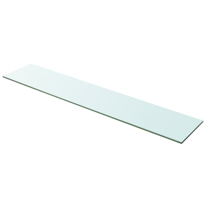 Rafturi, 2 buc., 100 x 20 cm, panouri sticlă transparentă - WALTI WALTI