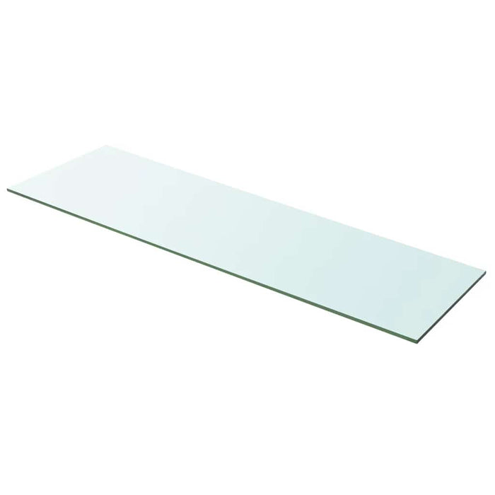 Rafturi, 2 buc., 100 x 30 cm, panouri sticlă transparentă - WALTI WALTI