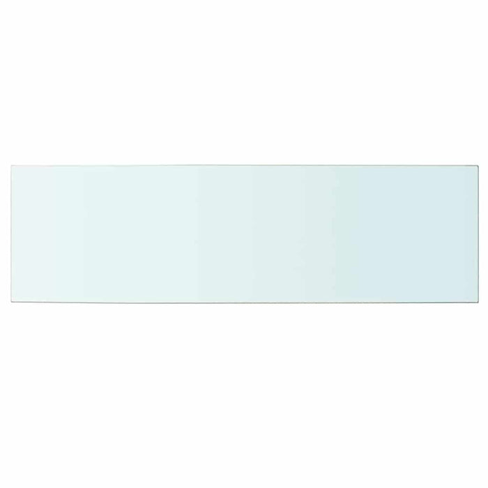 Rafturi, 2 buc., 100 x 30 cm, panouri sticlă transparentă - WALTI WALTI