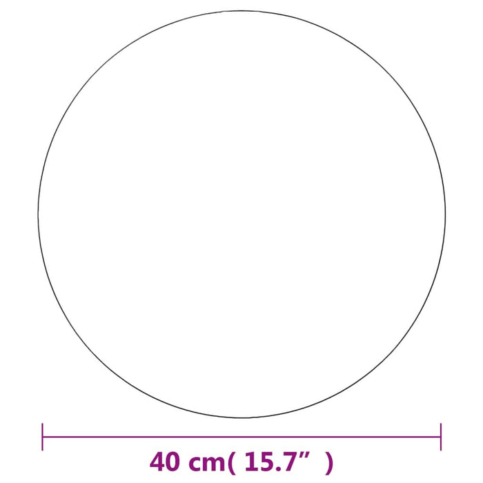 Oglinzi de perete, 2 buc., 40 cm, sticlă, rotund - WALTI WALTI