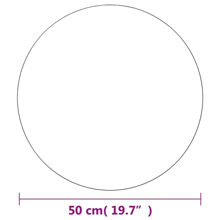 Oglinzi de perete, 2 buc., 50 cm, sticlă, rotund - WALTI WALTI