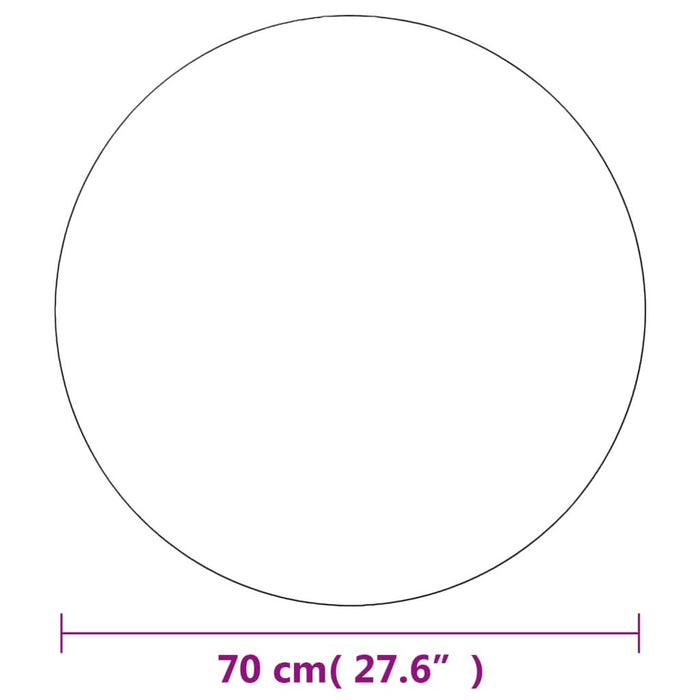 Oglinzi de perete, 2 buc., 70 cm, sticlă, rotund - WALTI WALTI