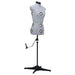 Formă pentru rochie femeie reglabilă gri, dimensiune S 33-40 - WALTI WALTI