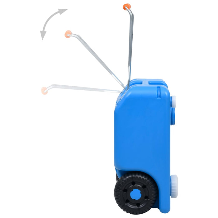 Rezervor de apă cu roți pentru camping, albastru, 25 L - WALTI WALTI