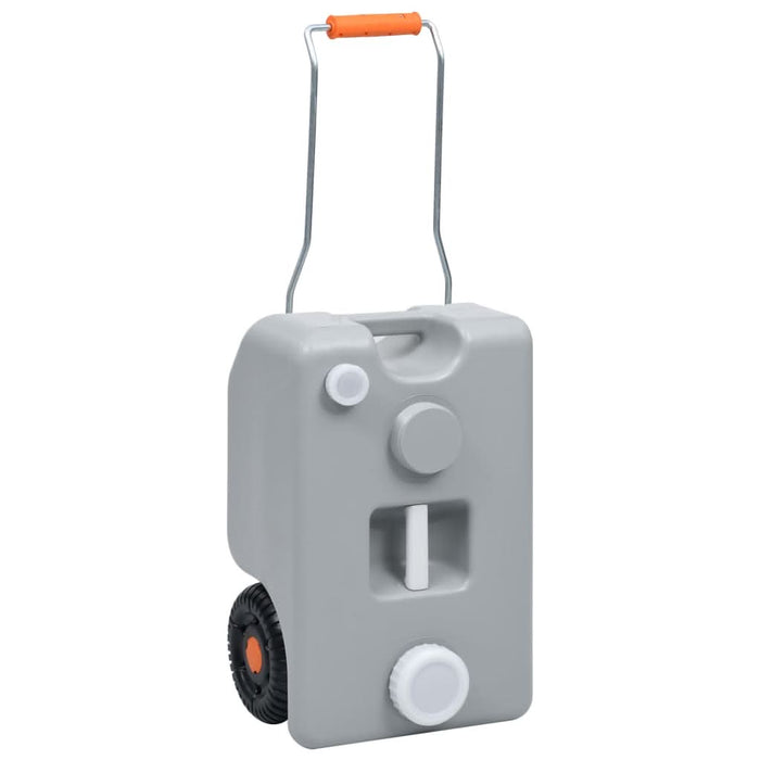 Rezervor de apă cu roți pentru camping, gri, 25 L - WALTI WALTI