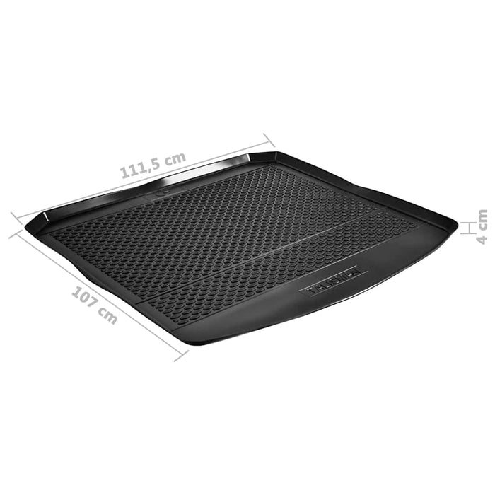 Covoraș portbagaj pentru Renault Talisman Combi (2015-) cauciuc WALTI